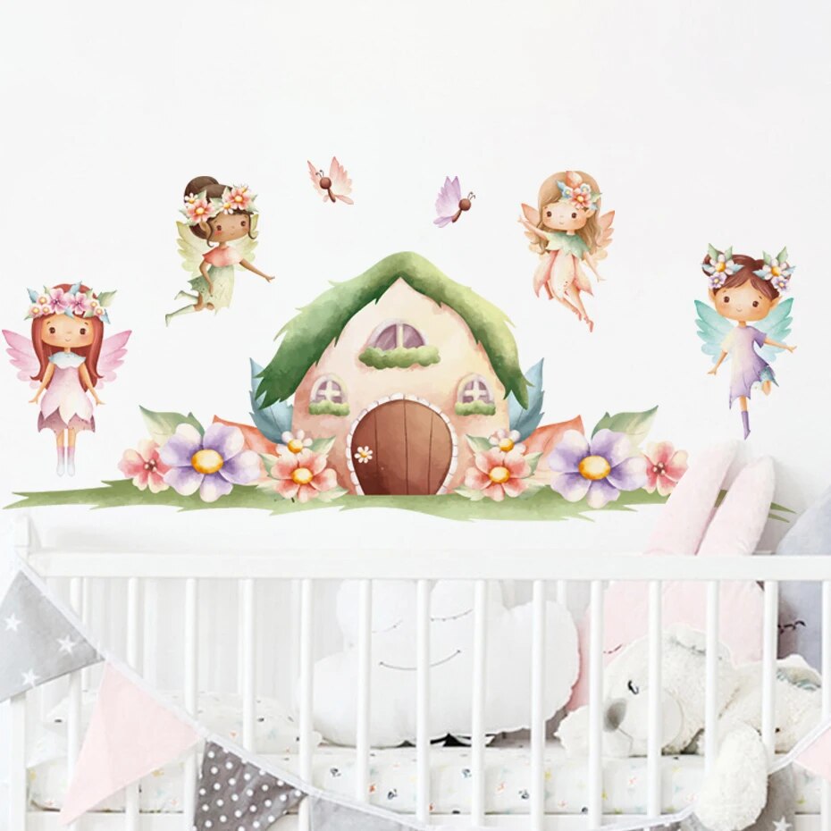 Fairy Little House, Wall Stickers