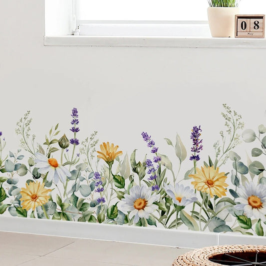 Paint Floral, Wall Stickers