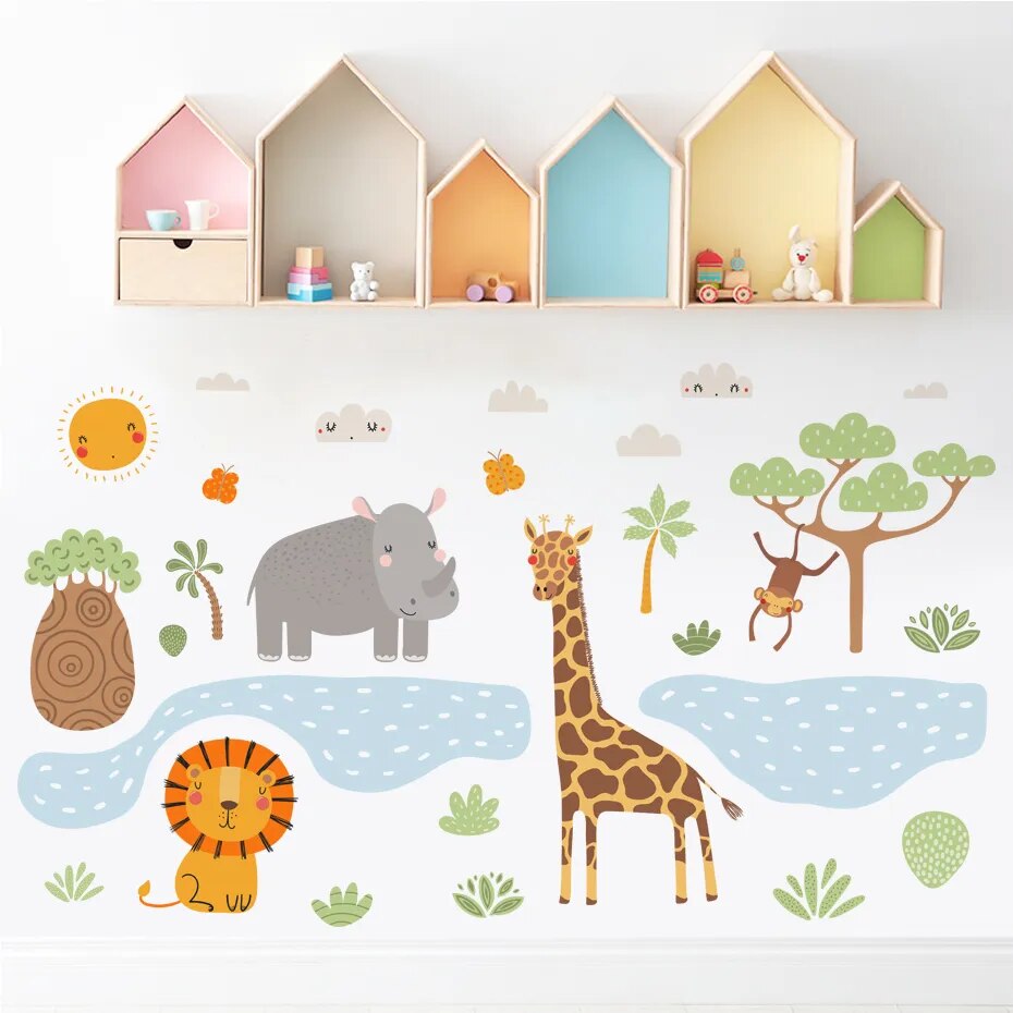 Safari Tropical, Wall Stickers