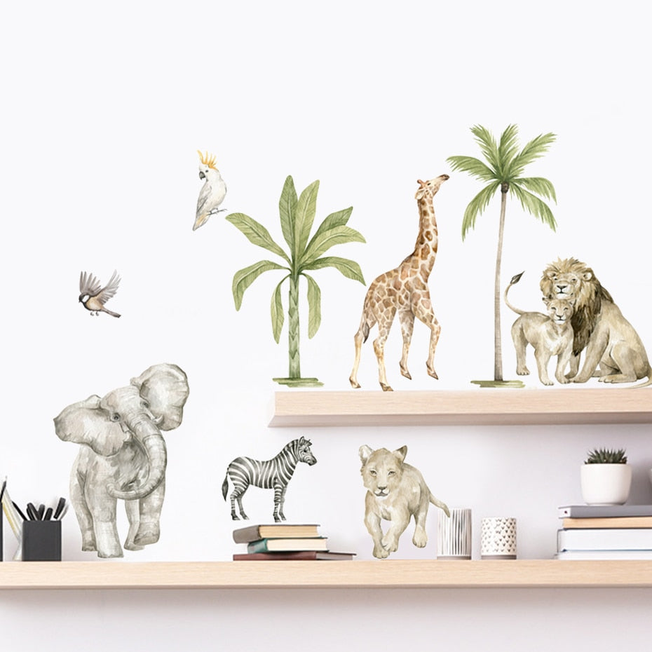 Wild Animals, Wall Stickers
