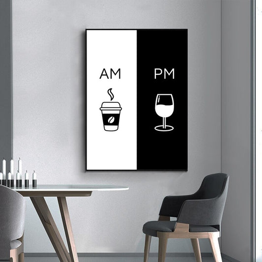 Coffee Wine, canvas