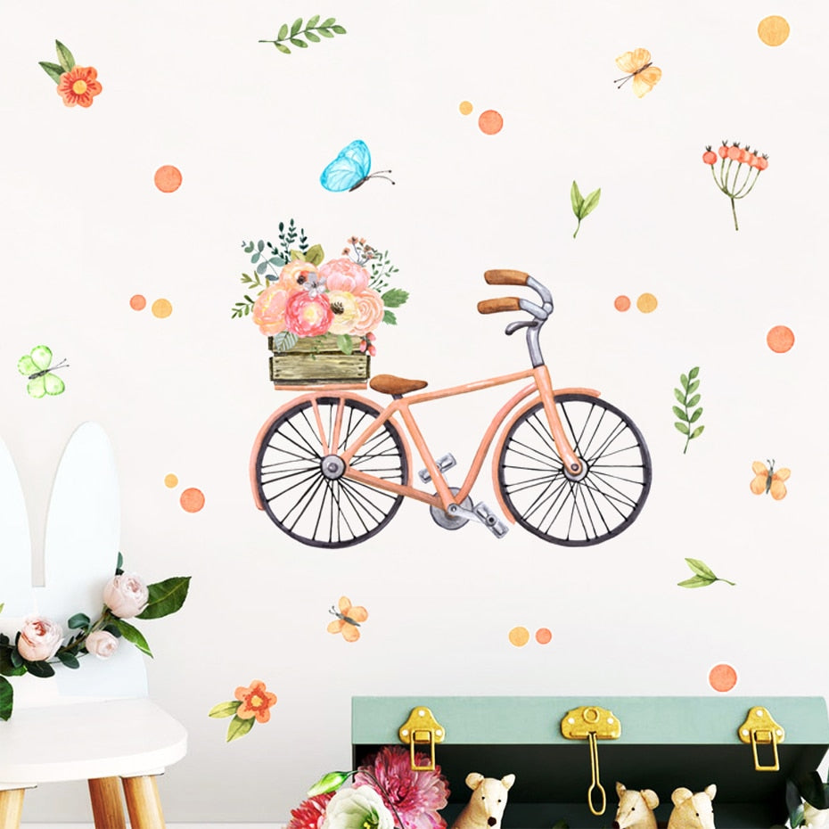 Vintage Bicycle, Wall Stickers
