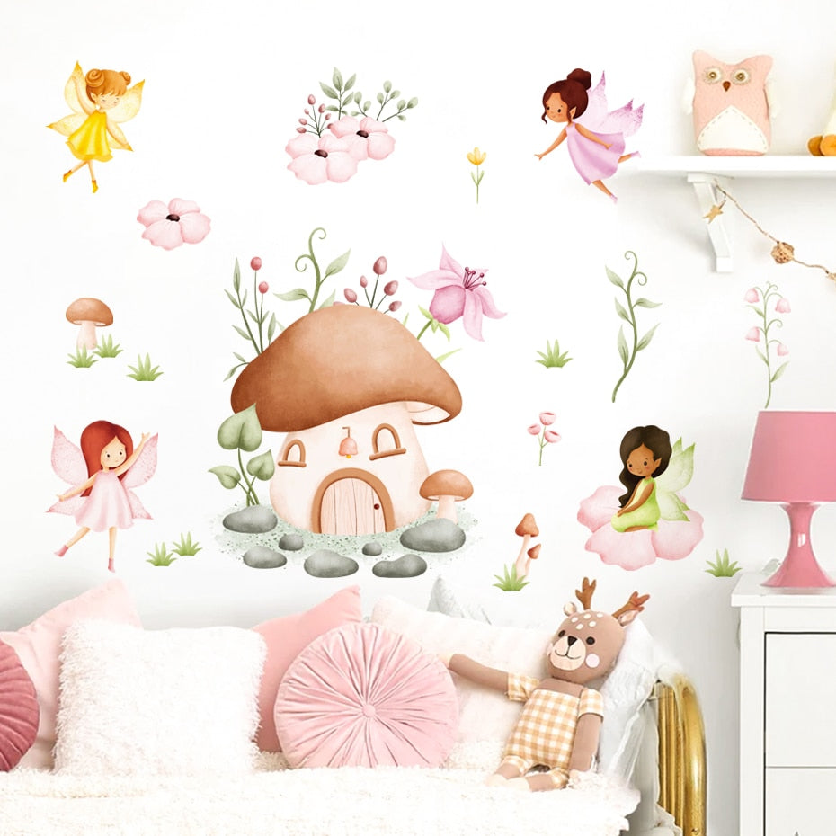 Cute Fairy, Wall Stickers