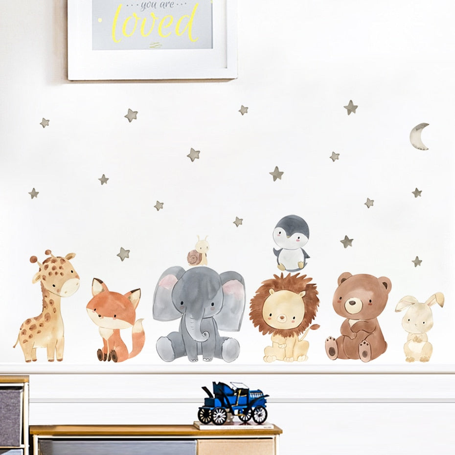 Animals Stars, Wall Stickers