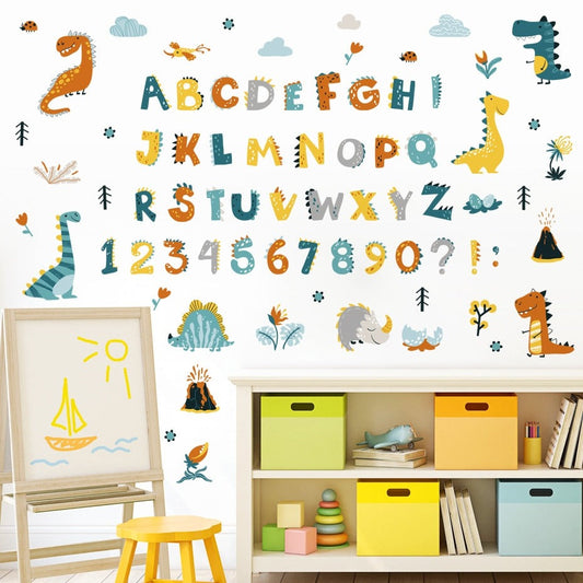 Learning Alphabet and Numbers, Wall Stickers
