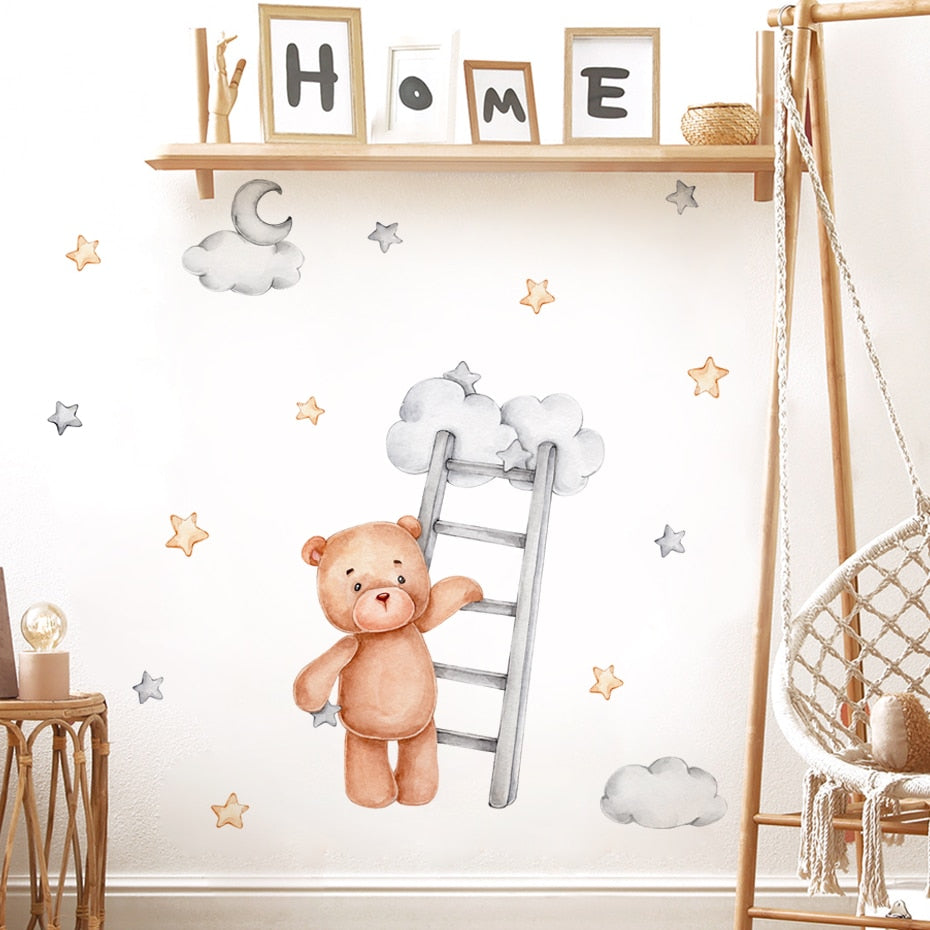 Bear and the Stairs, Wall Stickers