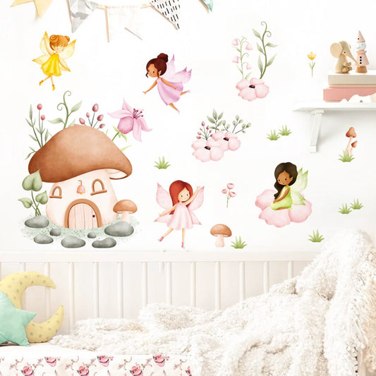 Cute Fairy, Wall Stickers