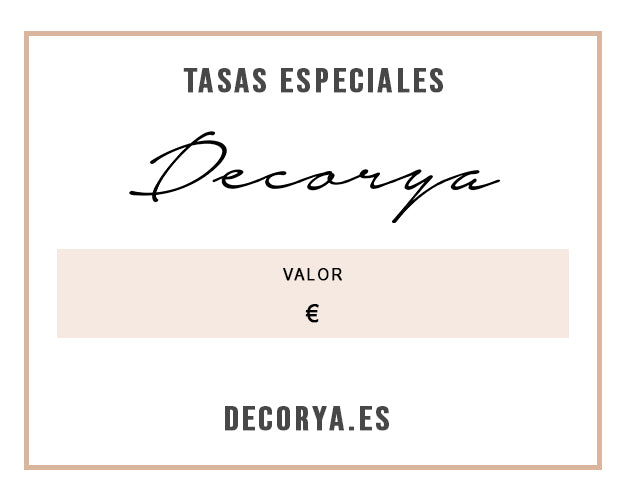 Tasas Especiales