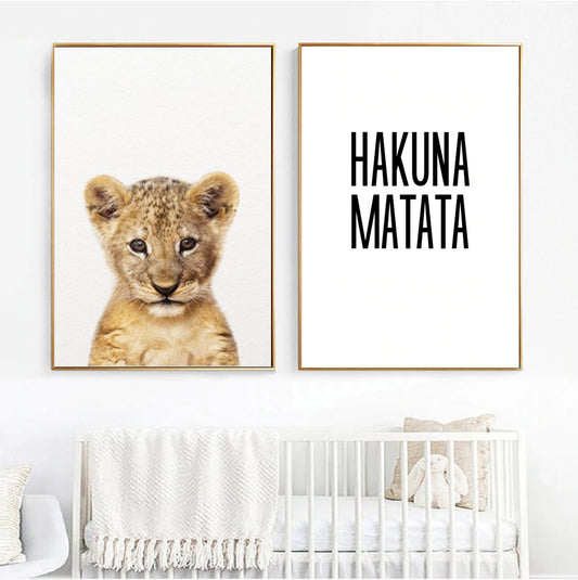 Hakuna Matata, canvas