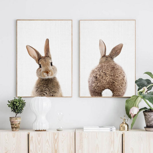 Bunny Rabbit, canvas