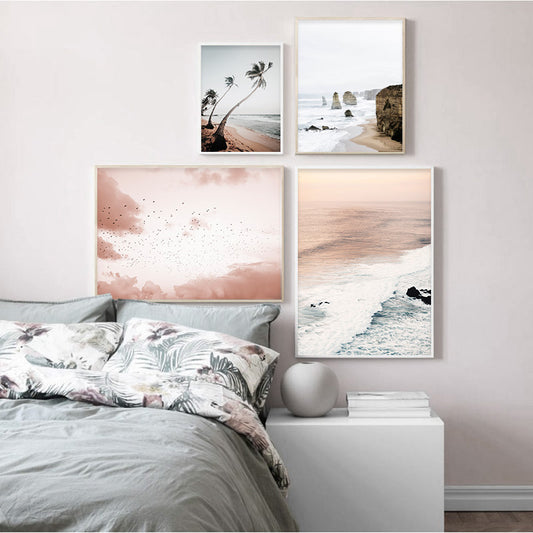 Pink Sunrise, canvas