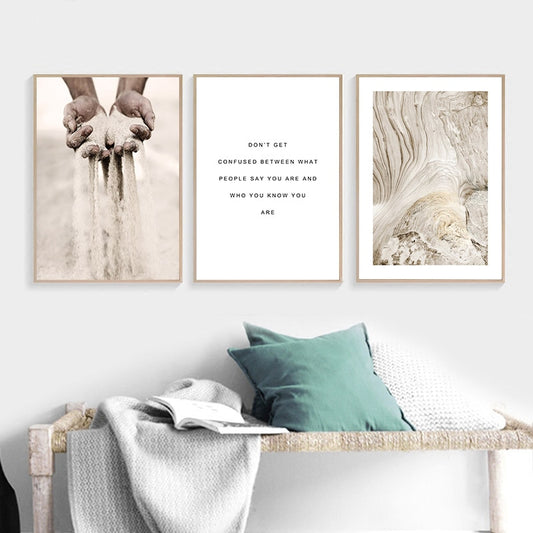 Simple Living, canvas