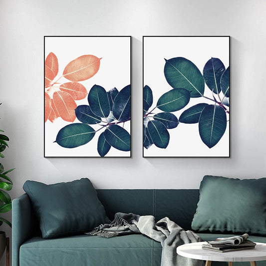 Botanical Leaves, canvas