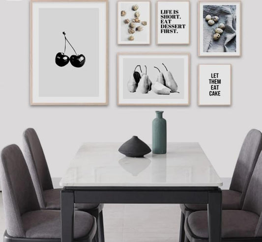 Let Them Eat Cake, canvas