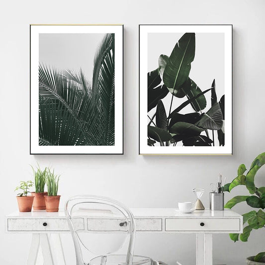 Botanical Green, canvas