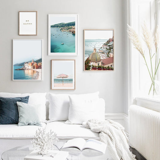 Riviera Coast, canvas