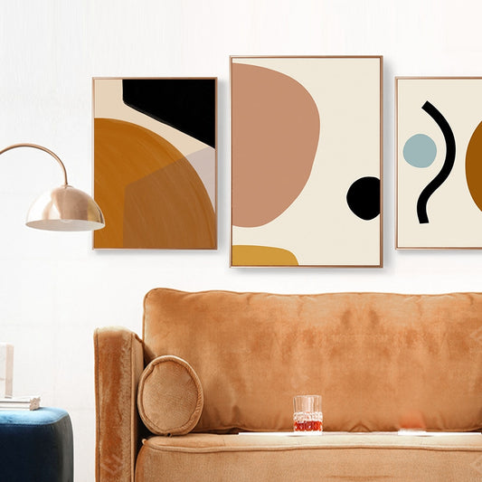 Abstract Pastels, canvas