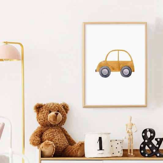 Vehicles On The Road, canvas