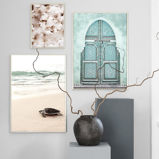 Aqua Tranquility, canvas