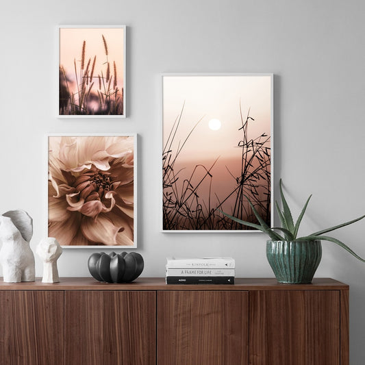 Sunset Reeds, canvas