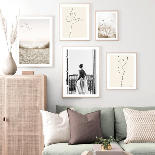 Dandelion Beach, canvas