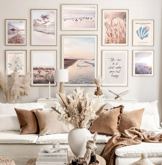 Autumn Sunset, canvas