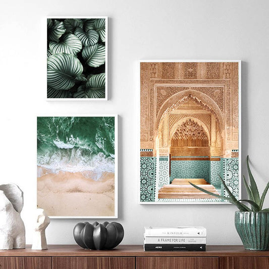 Sunrise Landscape, canvas