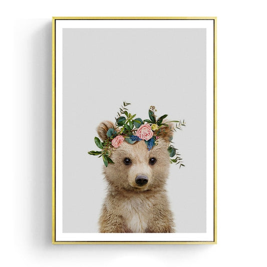 Lovely animals, canvas