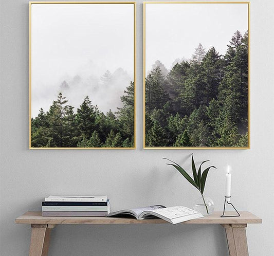 Scandinavian Fog, canvas