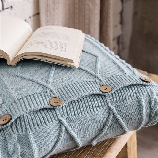 Knitted with Buttons