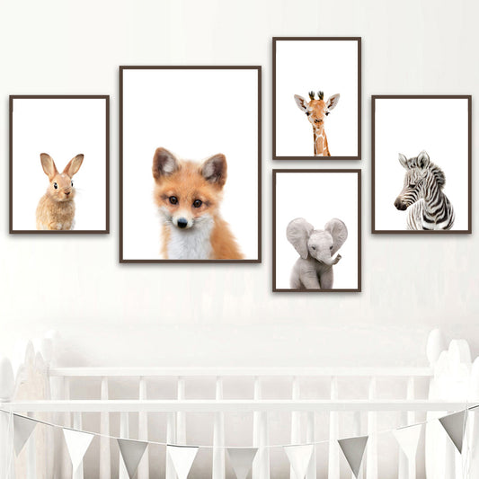 Tiny Animals, canvas