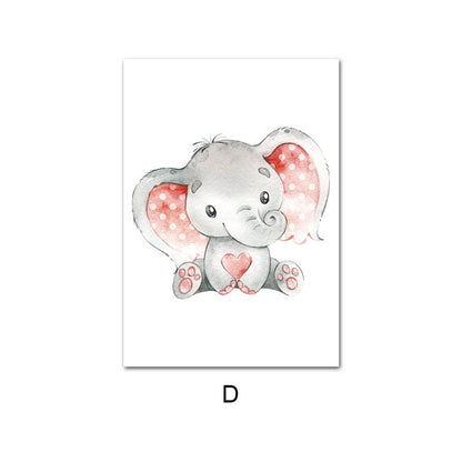 Baby Elephant, canvas