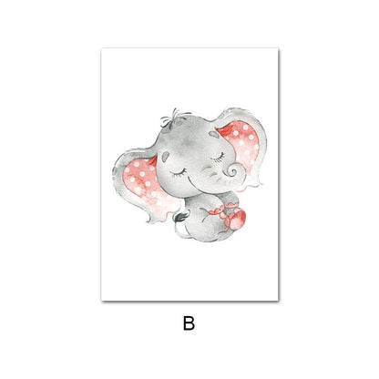 Baby Elephant, canvas