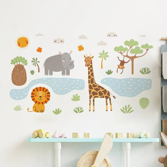 Safari Tropical, Wall Stickers