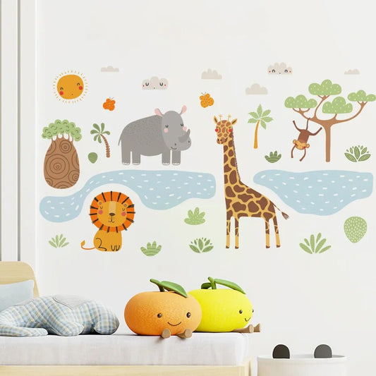 Safari Tropical, Wall Stickers