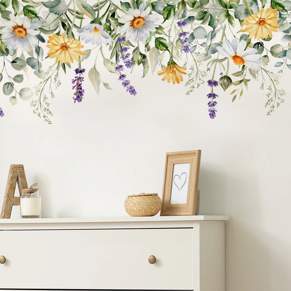 Paint Floral, Wall Stickers