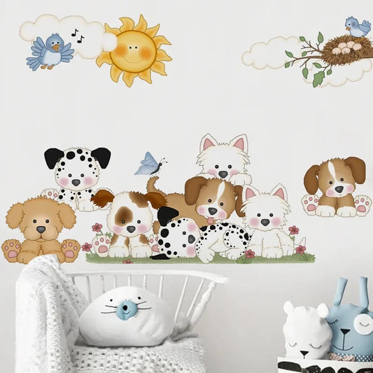 Cute Dogs, Wall Stickers
