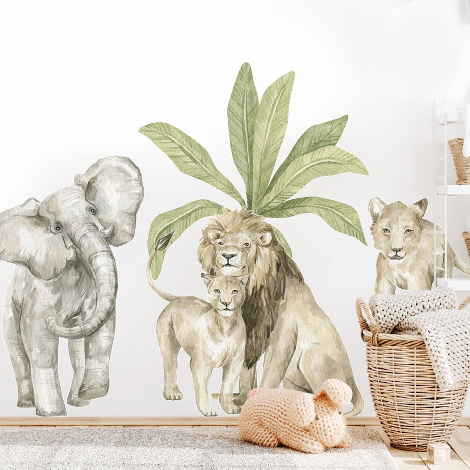 African Animals, Wall Stickers