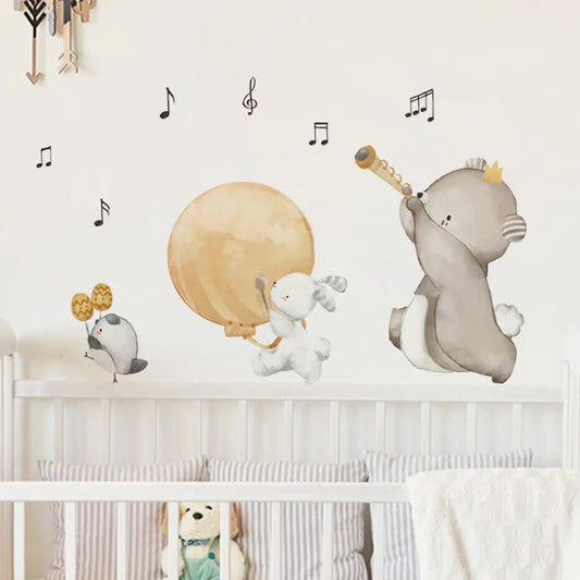 Music Animals, Wall Stickers