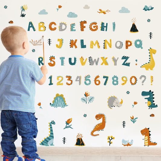 Learning Alphabet and Numbers, Wall Stickers