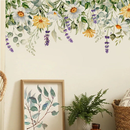 Paint Floral, Wall Stickers