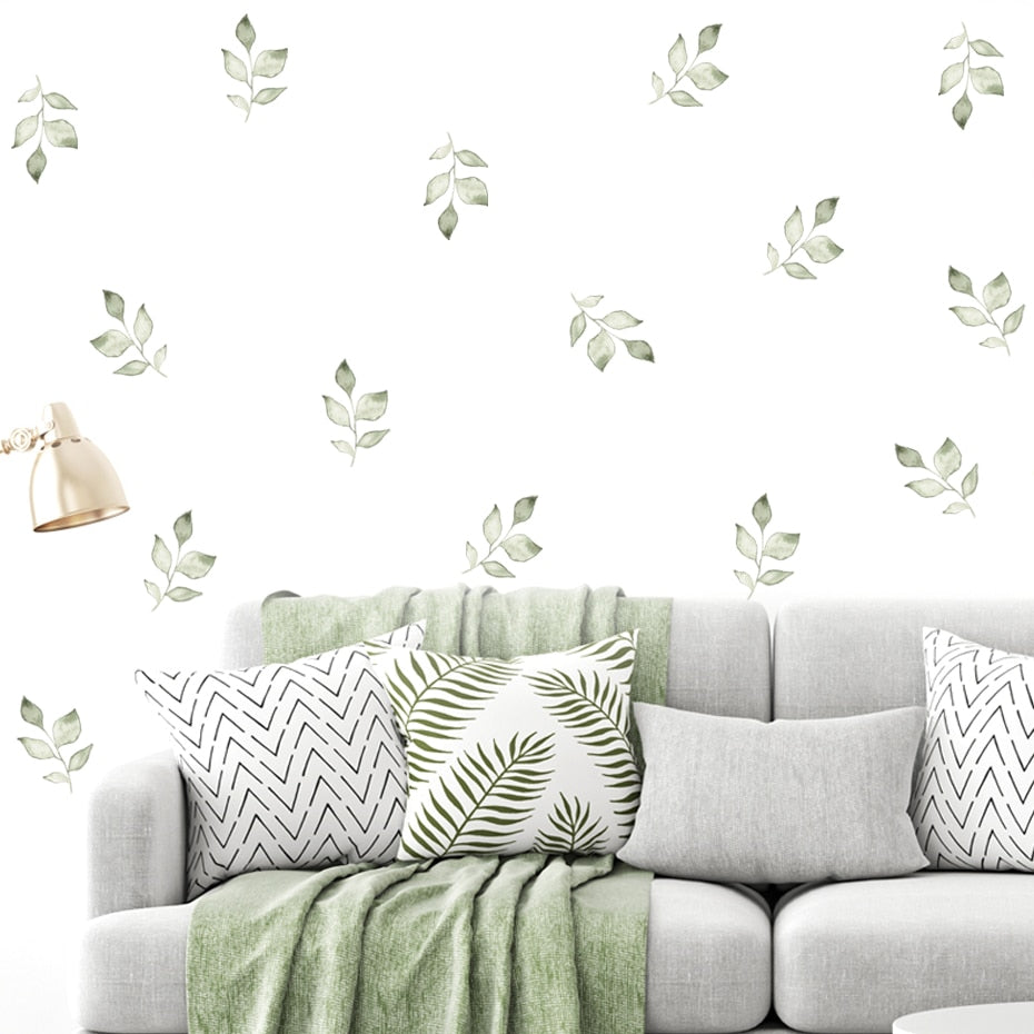 Green Leaves, Wall Stickers