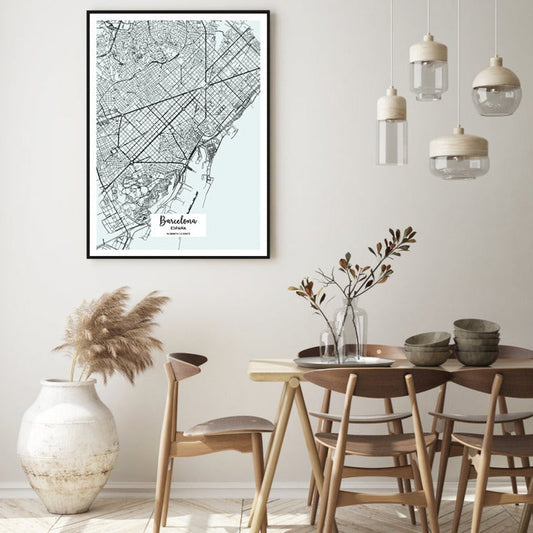 Personalized Maps Type 2, canvas