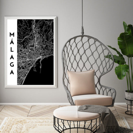 Personalized Maps Type 5, canvas