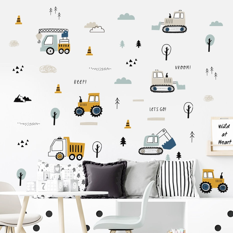 Autos, Wall Stickers