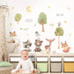 Forest Lovely Animals, Wall Stickers