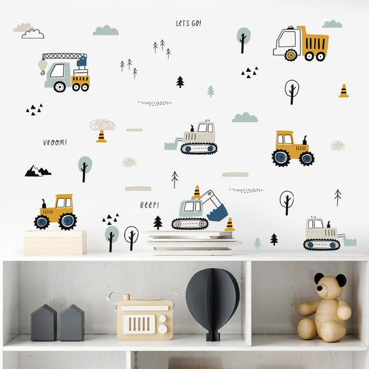 Autos, Wall Stickers