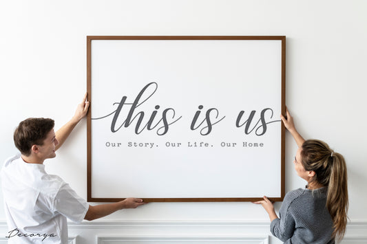 This Is Us, canvas