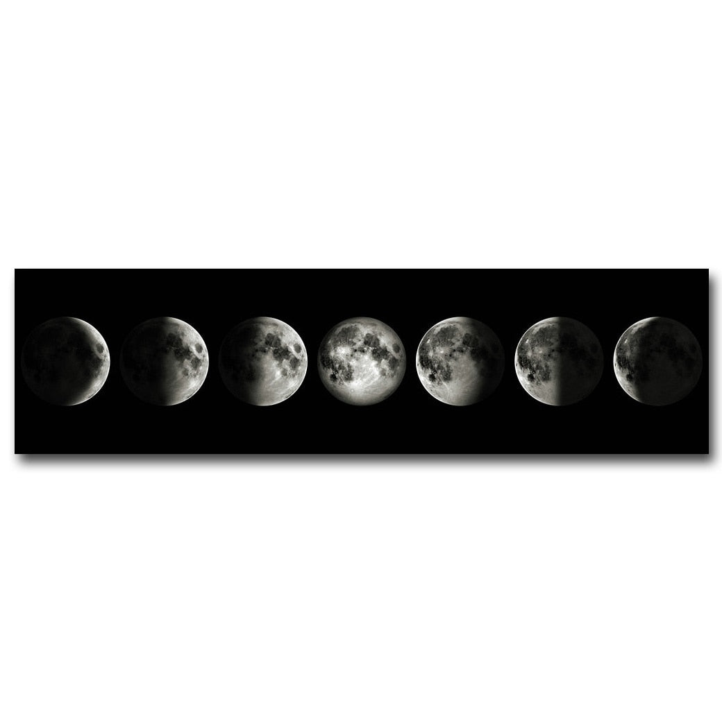 Moon Eclipse, canvas