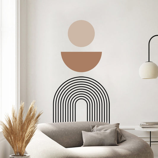 Geometric Rainbow, Wall Stickers